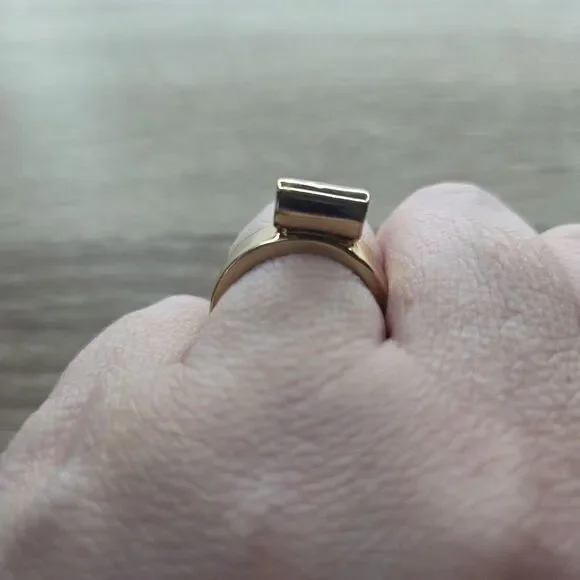 Marc by Marc Jacobs Gold Cylinder Accent Band - Picture 5 of 7